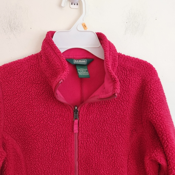 L.L.Bean Kids Fleece Full Zip Jacket. In good used condition. No visible flaws. - Picture 2 of 4